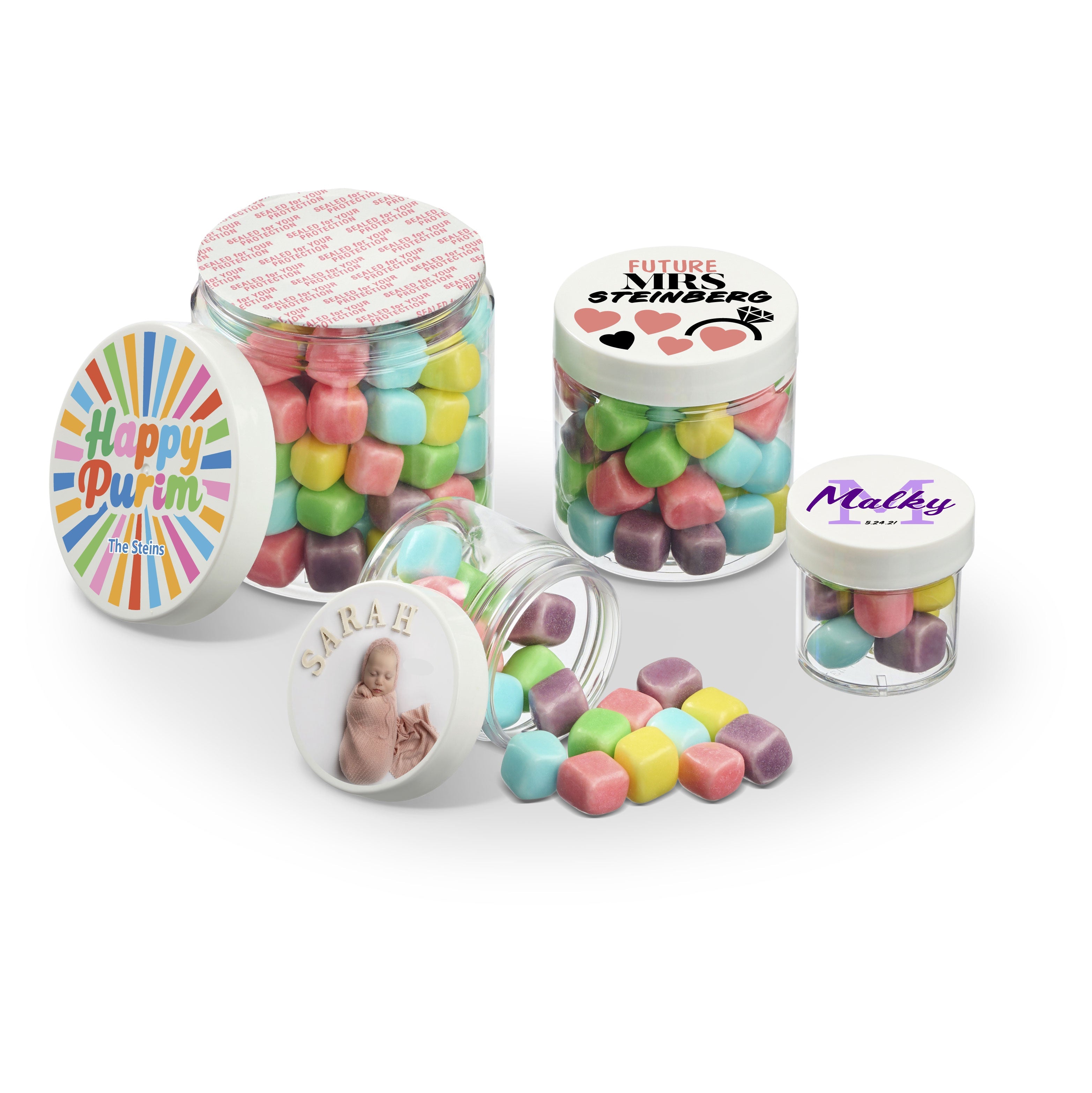 Mini Candy Covered Marshmallows