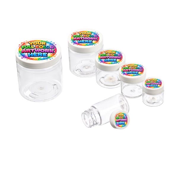 Imprinted Empty Jars