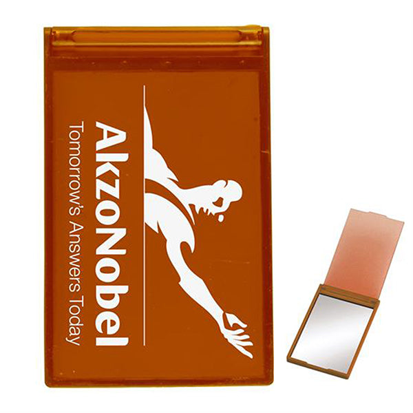 Glamour Gaze Round Folding Compact Mirror