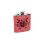 6 oz. Leatherette Stainless Steel Flask