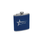 6 oz. Leatherette Stainless Steel Flask