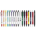 Amber Stick Click Pen