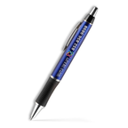 Barton Click Pen - Silver Accents