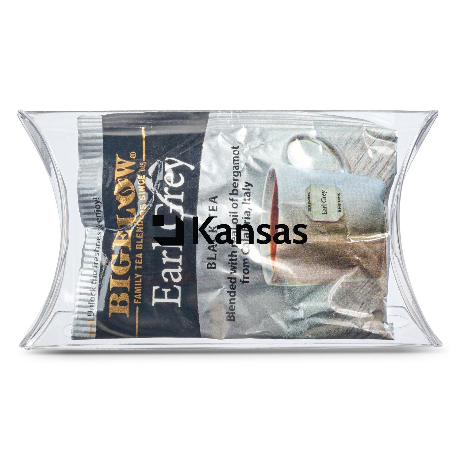 4" Pillow Box Tea Packet