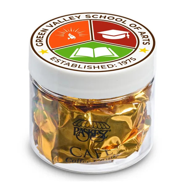2 oz Jar of Individually Wrapped Coffee Flavored Candy