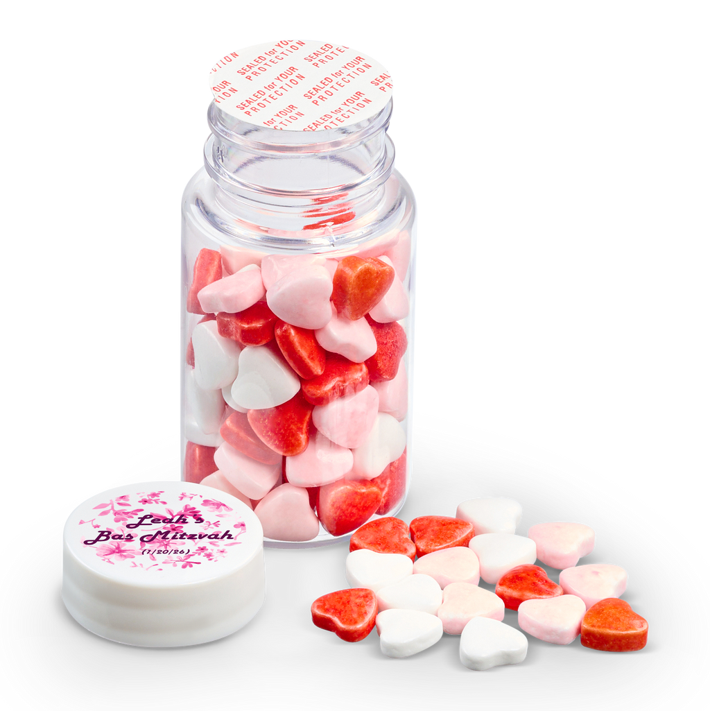 1.3 oz. Bottle of Heart Candy