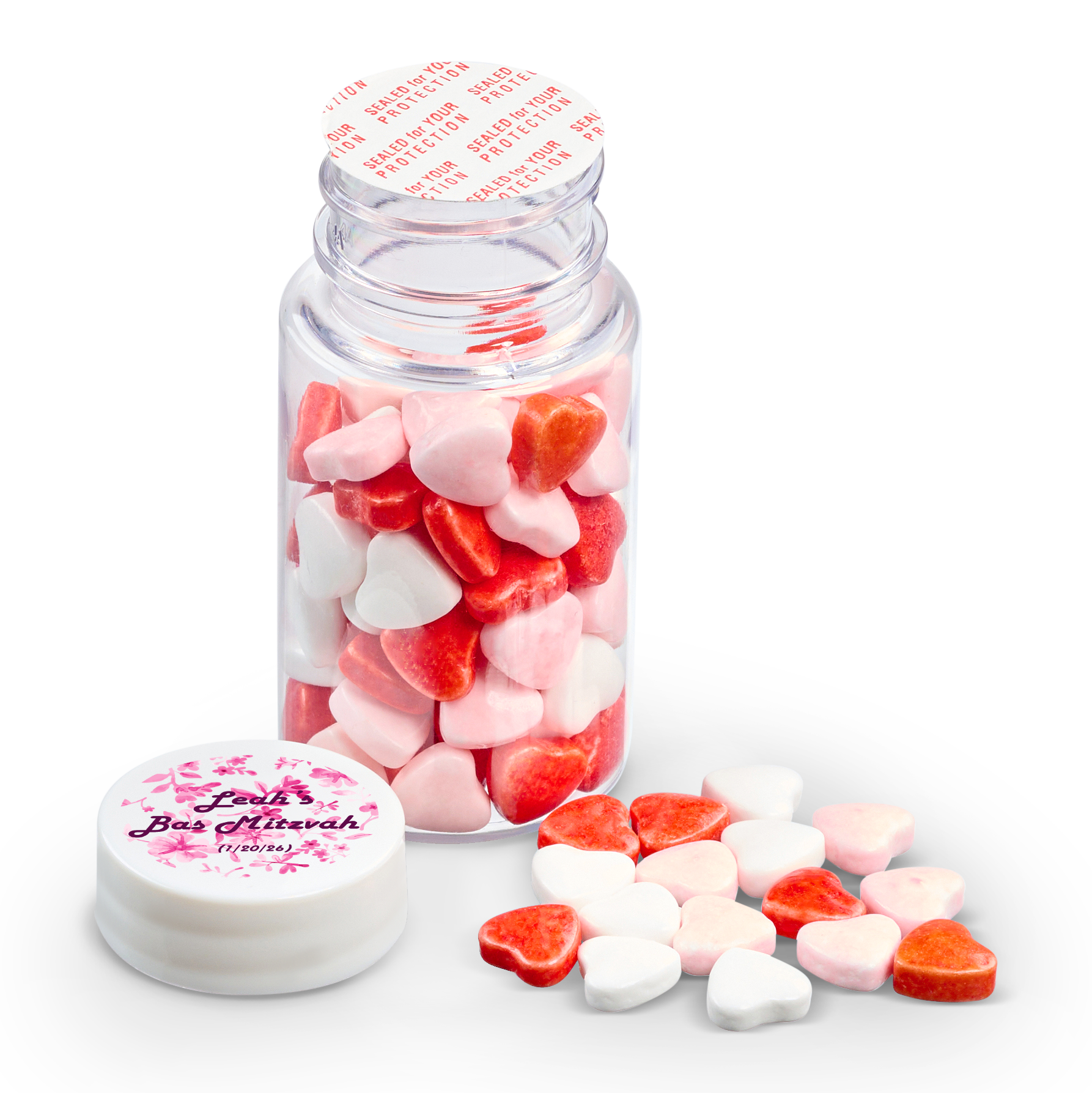1.3 oz. Bottle of Heart Candy