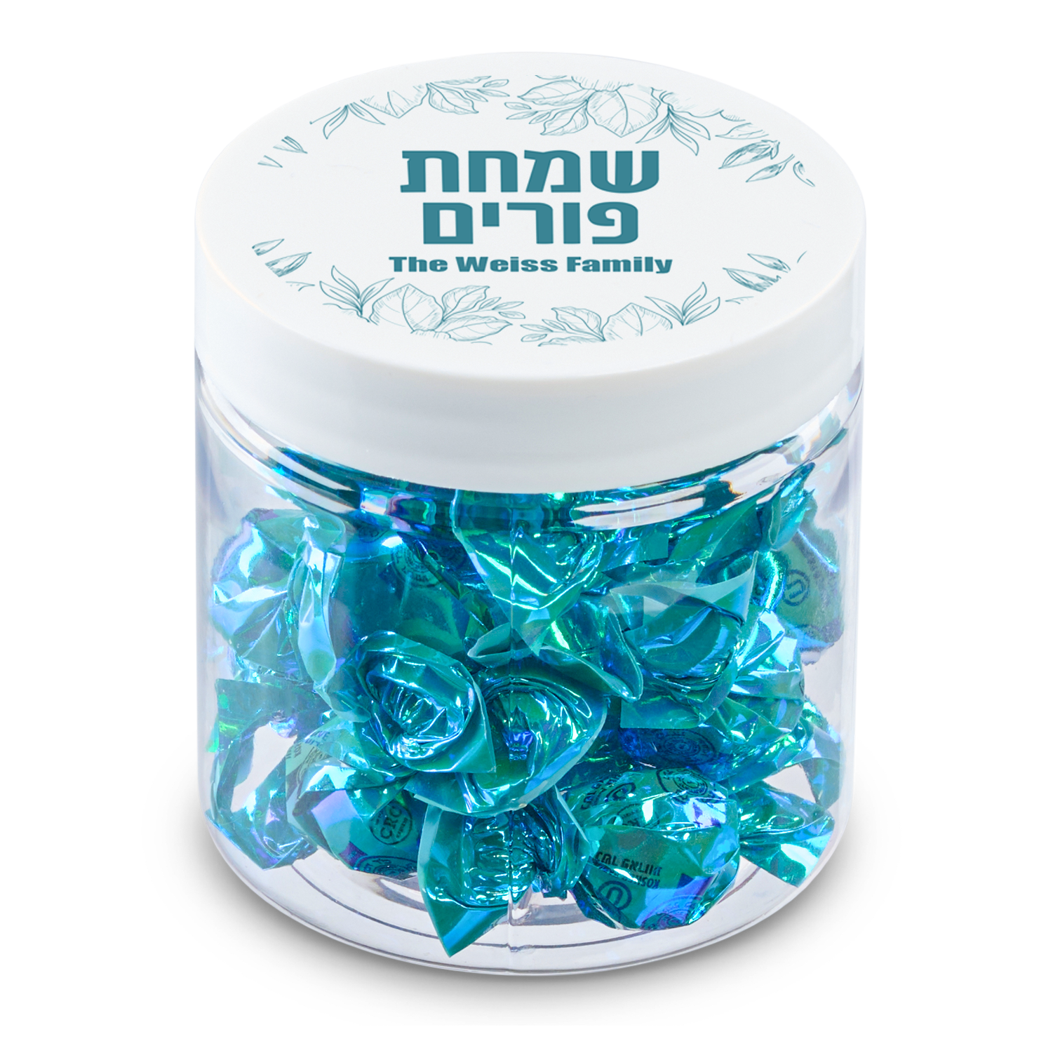 4 oz Jar of Individually Wrapped Fantasy Candy