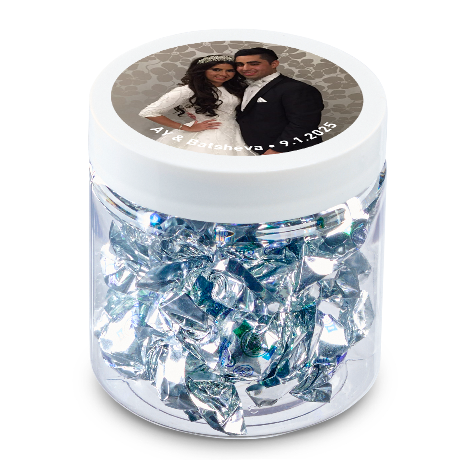 4 oz Jar of Individually Wrapped Fantasy Candy