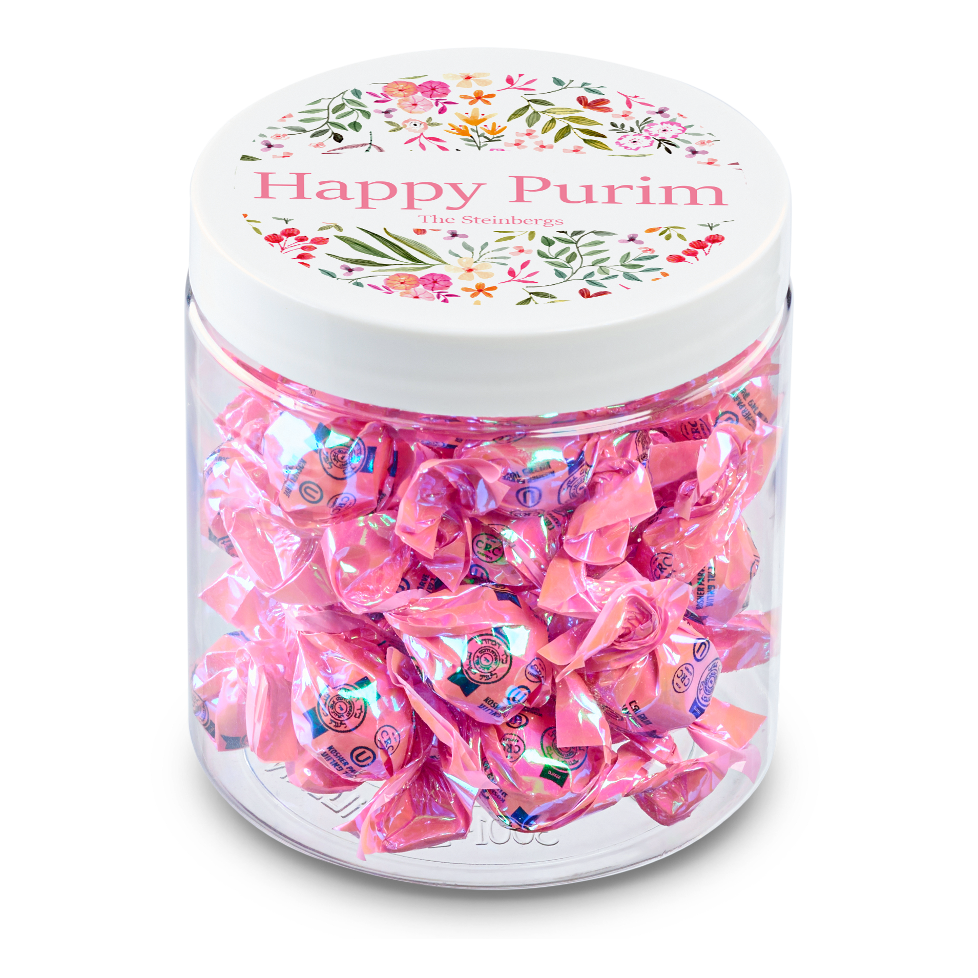 8 oz Jar of Individually Wrapped Fantasy Candy