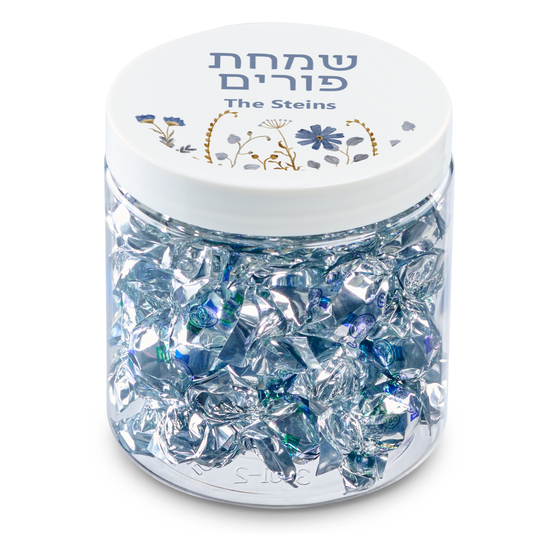 8 oz Jar of Individually Wrapped Fantasy Candy