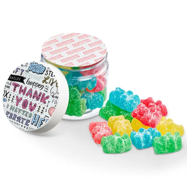 2 oz Jar of Sour Gummy Bears