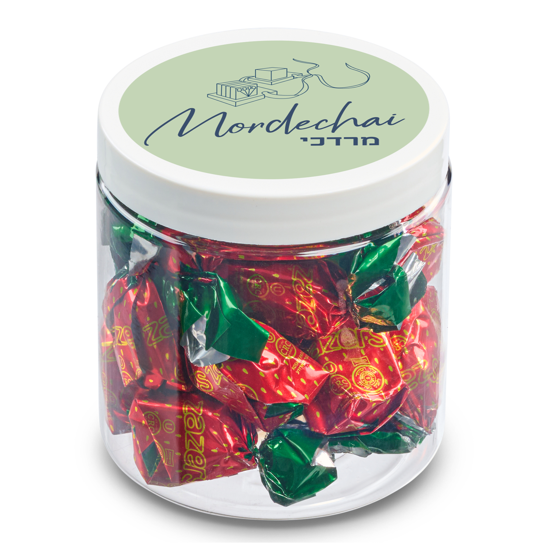 8 oz. Jar of Strawberry Candy