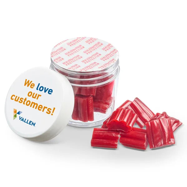 1 oz Jar of Mini Strawberry Licorice Bites