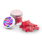 2 oz Jar of Mini Strawberry Licorice Bites