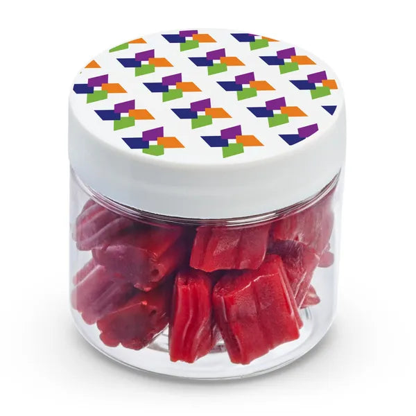 2 oz Jar of Mini Strawberry Licorice Bites