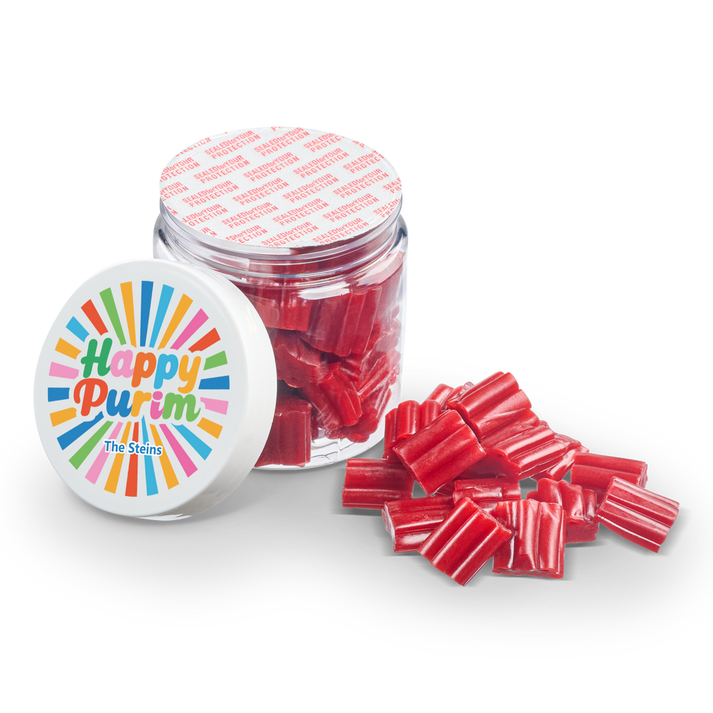 4 oz Jar of Mini Strawberry Licorice Bites