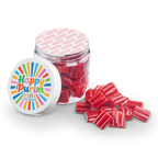 4 oz Jar of Mini Strawberry Licorice Bites