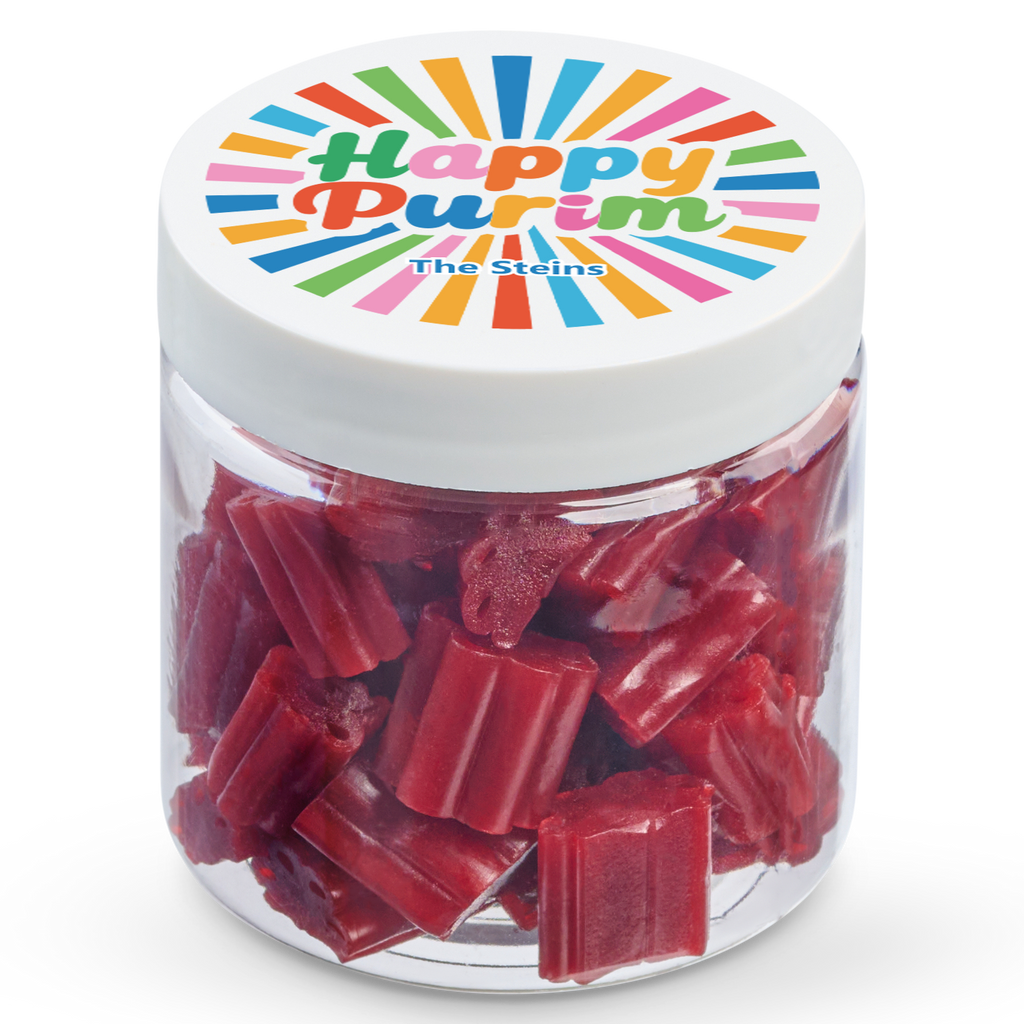 4 oz Jar of Mini Strawberry Licorice Bites