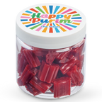 4 oz Jar of Mini Strawberry Licorice Bites