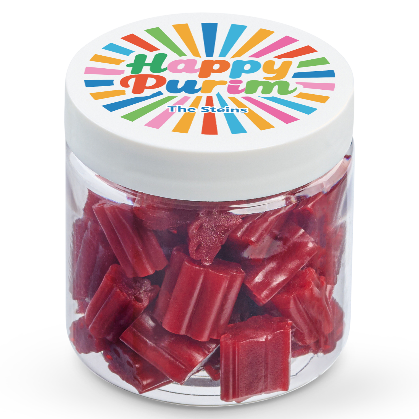 4 oz Jar of Mini Strawberry Licorice Bites
