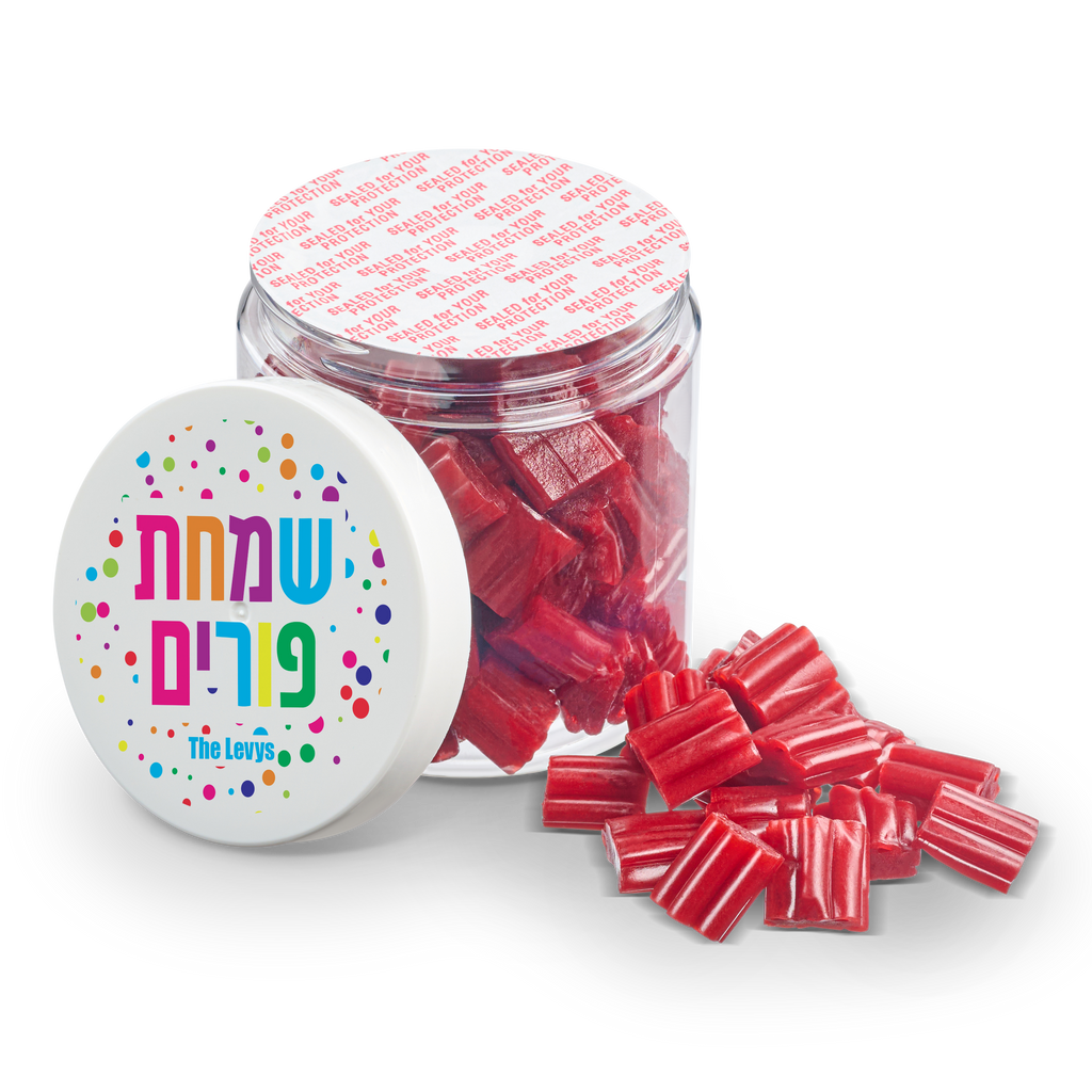 8 oz Jar of Mini Strawberry Licorice Bites