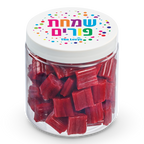 8 oz Jar of Mini Strawberry Licorice Bites