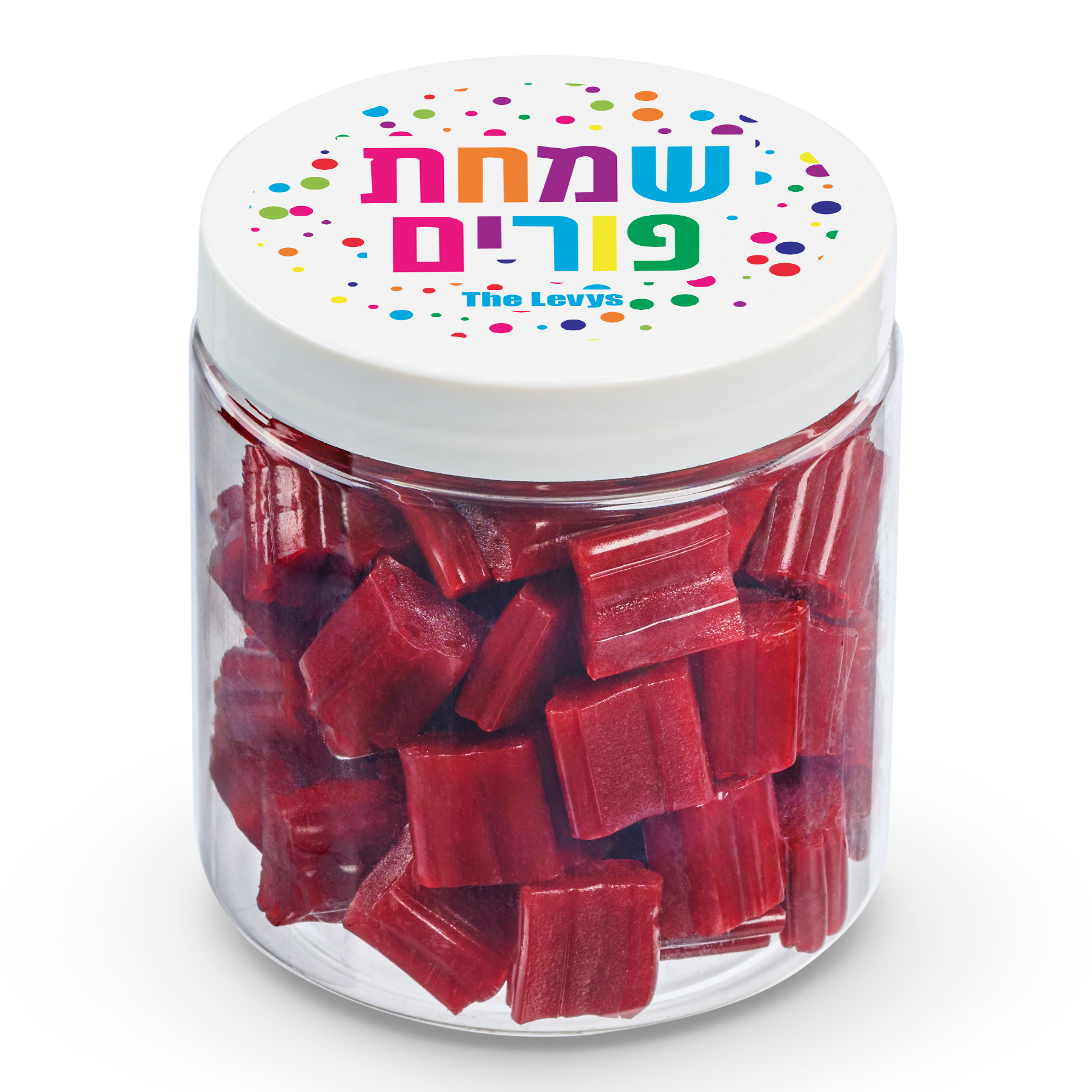 8 oz Jar of Mini Strawberry Licorice Bites