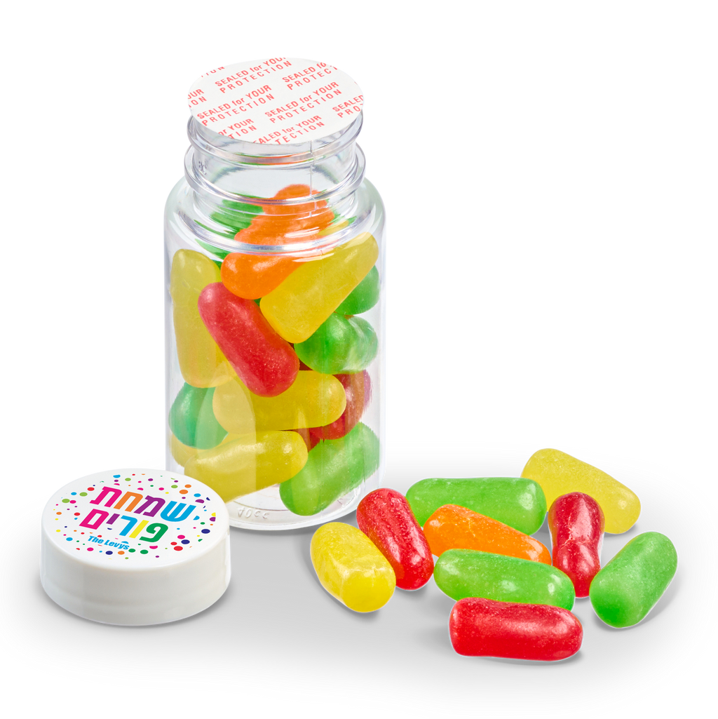 1.3 oz Jar of Mike & Ike Jelly Beans