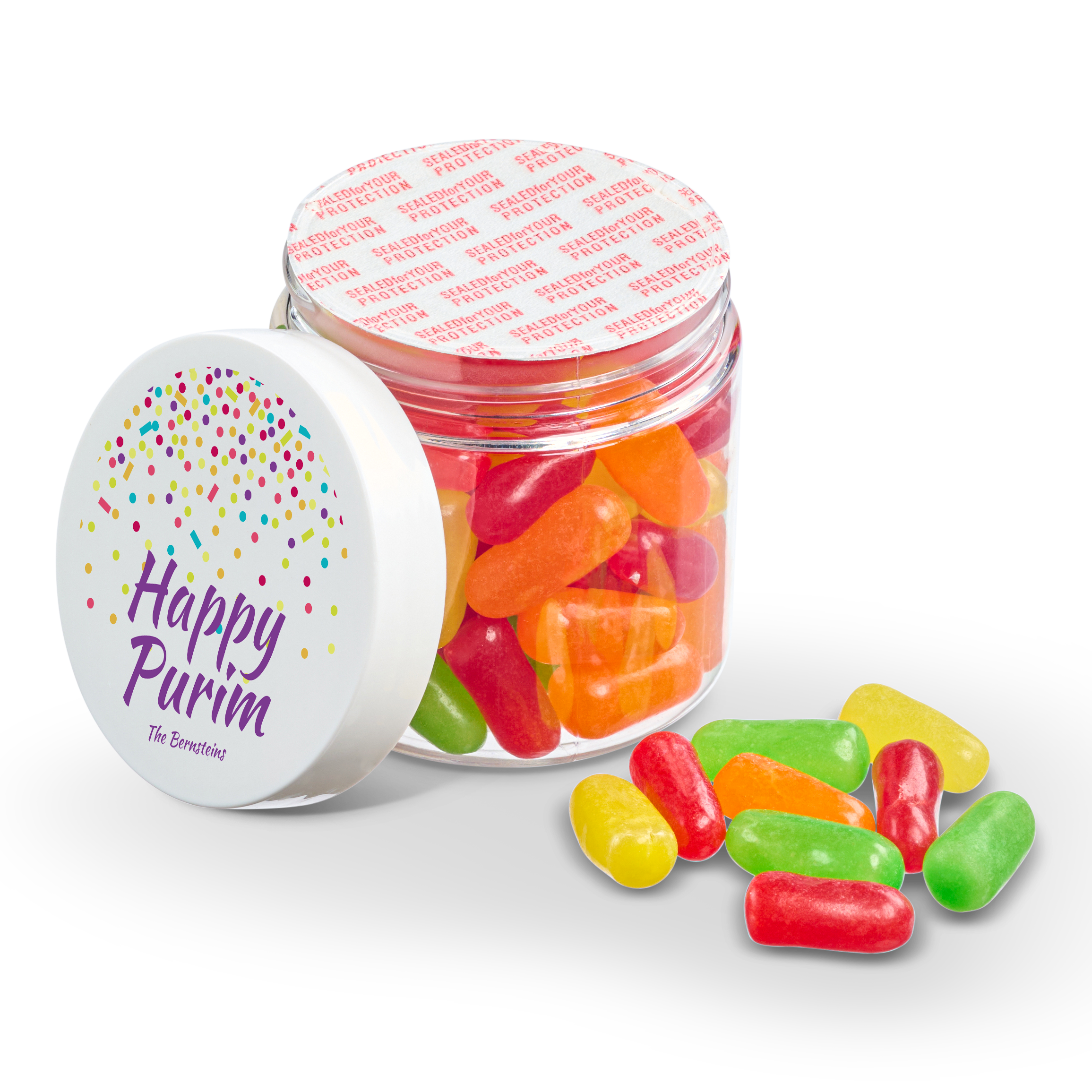4 oz Jar of Mike & Ike Jelly Beans