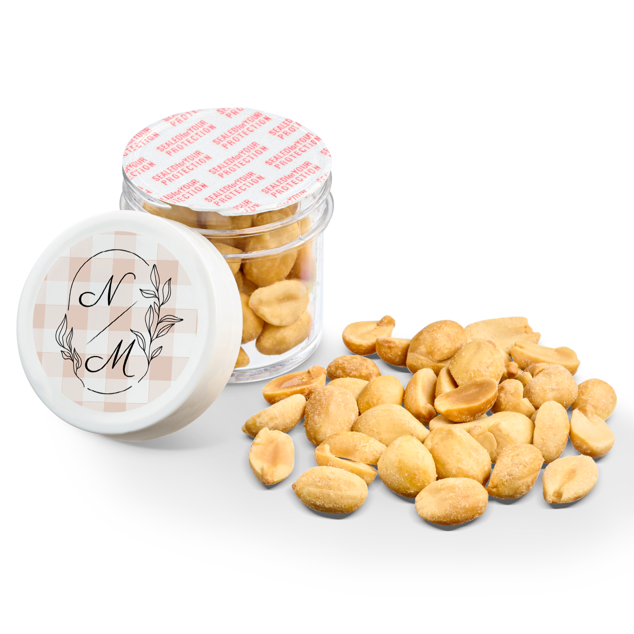 1/2 oz Jar Roasted Salted Peanuts