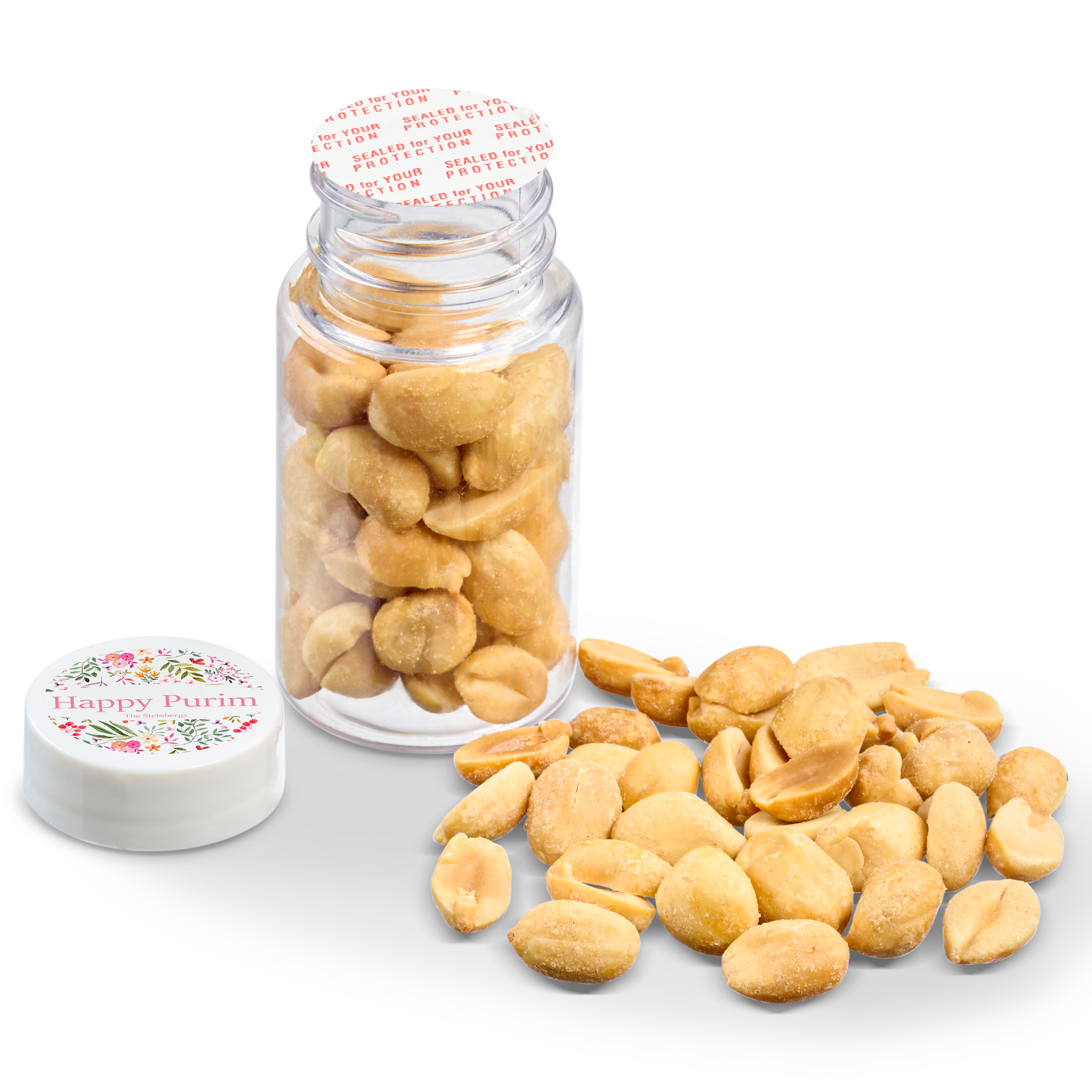 1.3 oz Jar Roasted Salted Peanuts