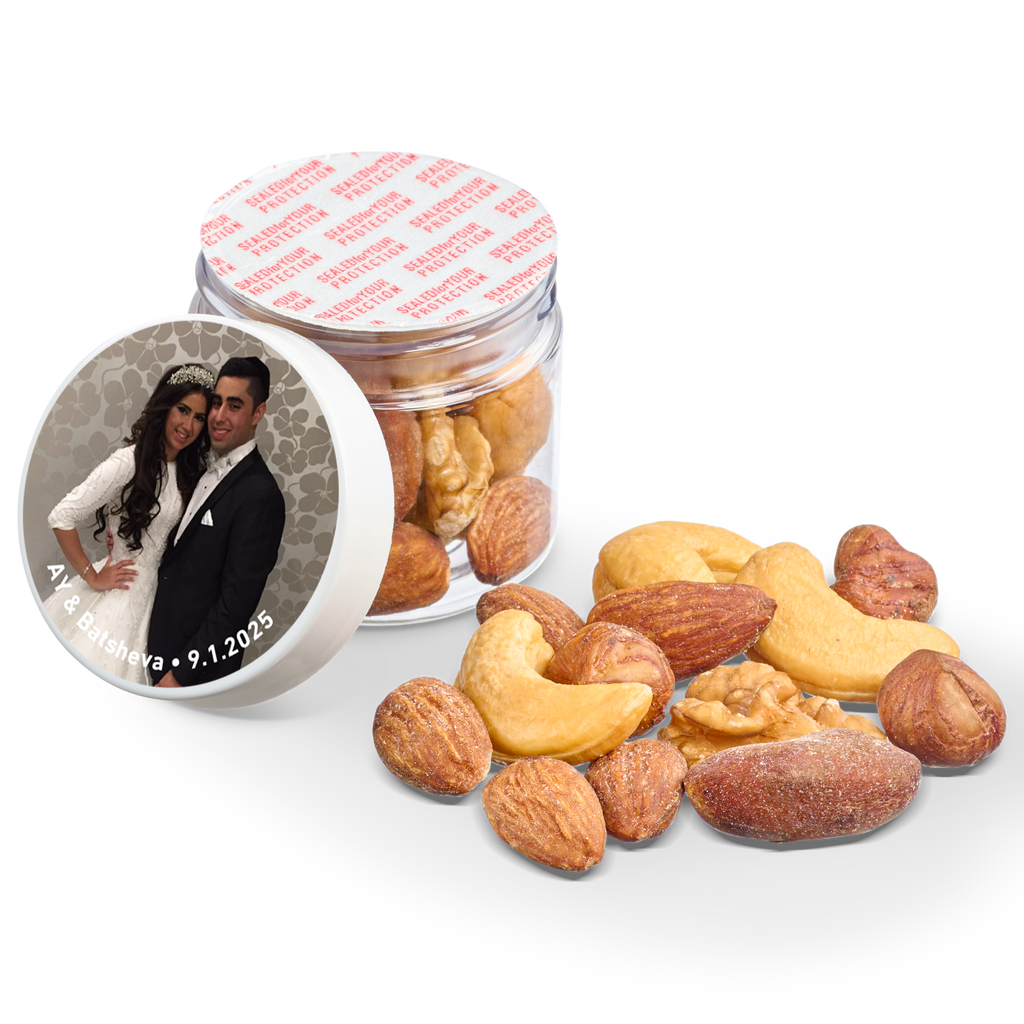 2 oz Jar of Roasted Salted Mixed Nuts