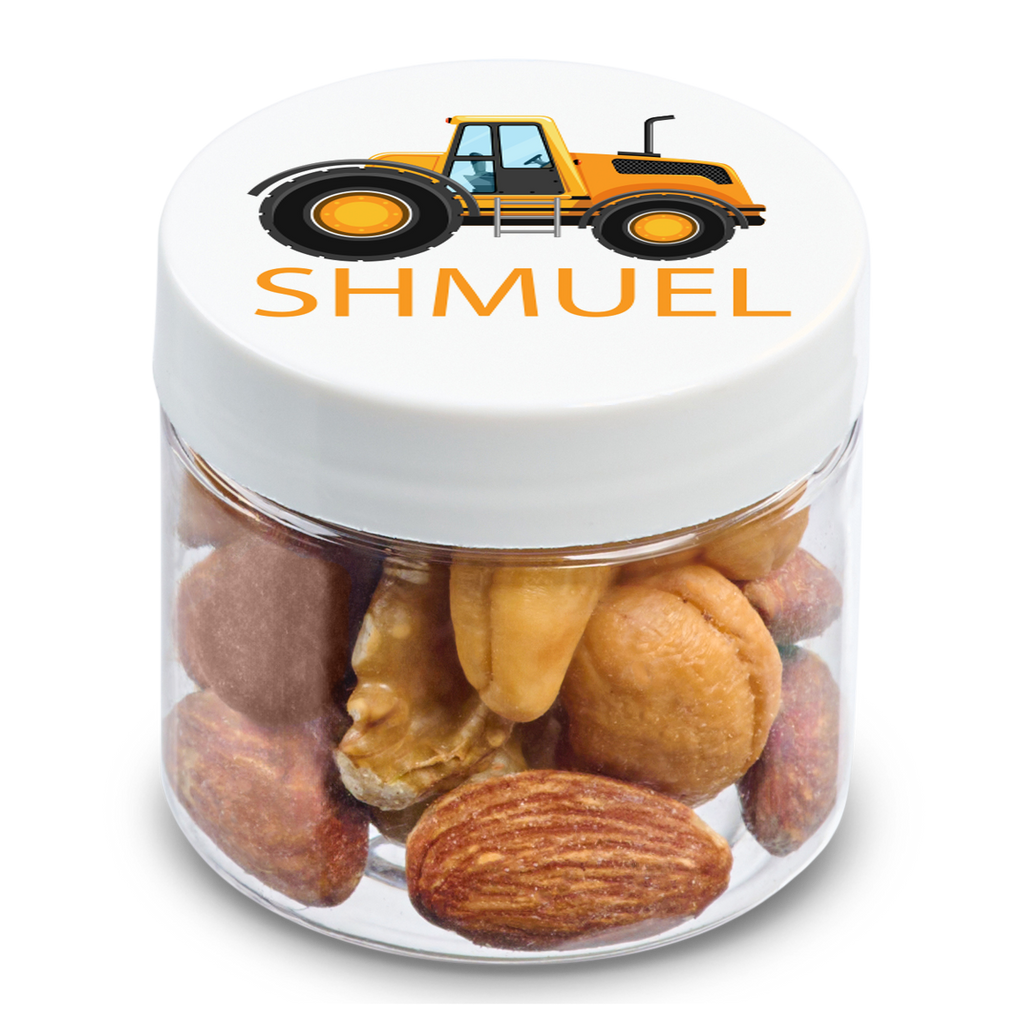 2 oz Jar of Roasted Salted Mixed Nuts