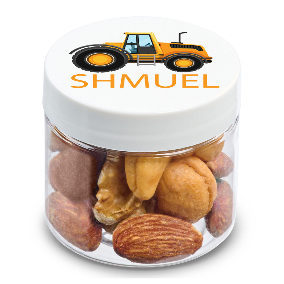 2 oz Jar of Roasted Salted Mixed Nuts