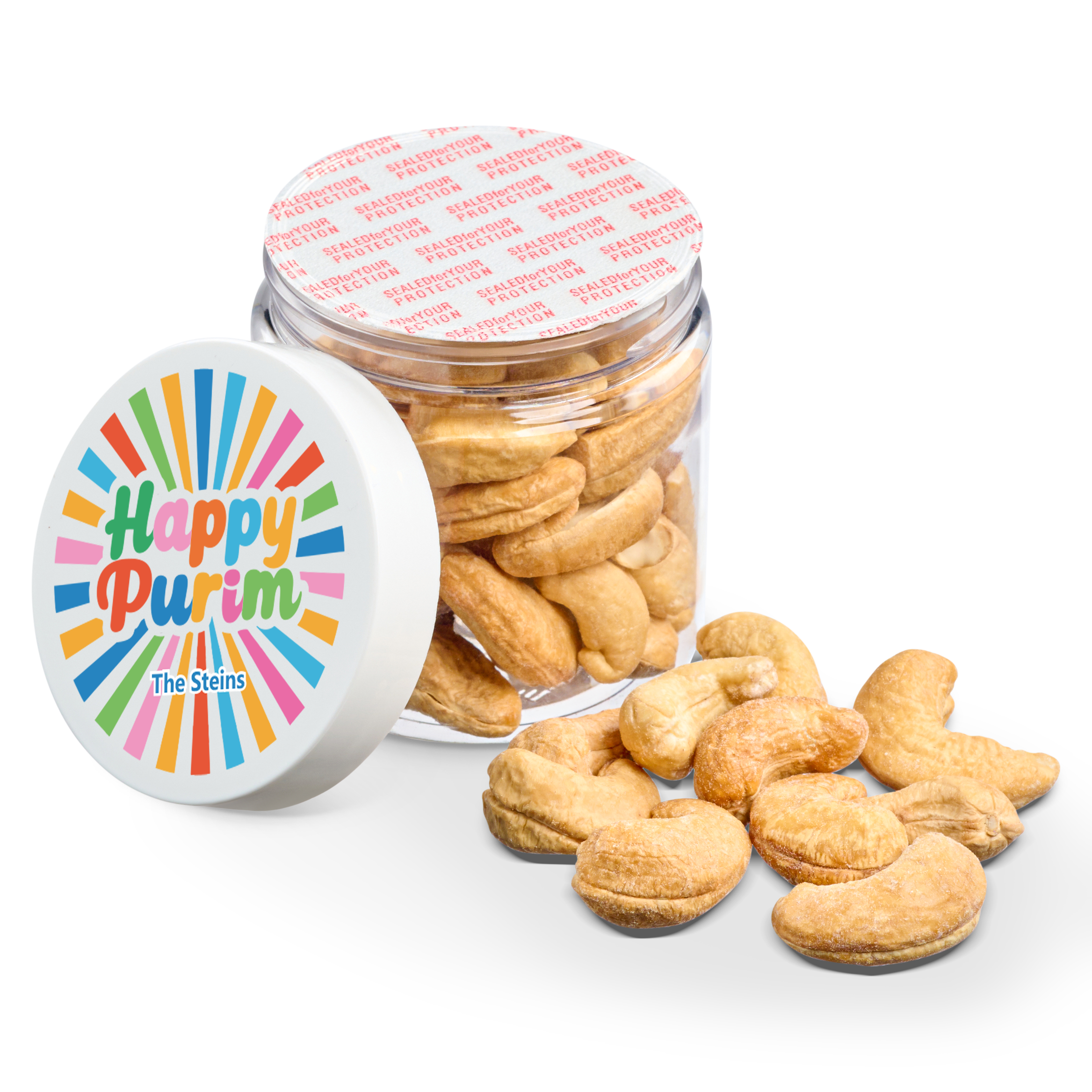 4 oz Jar of Roasted Salted Cashews