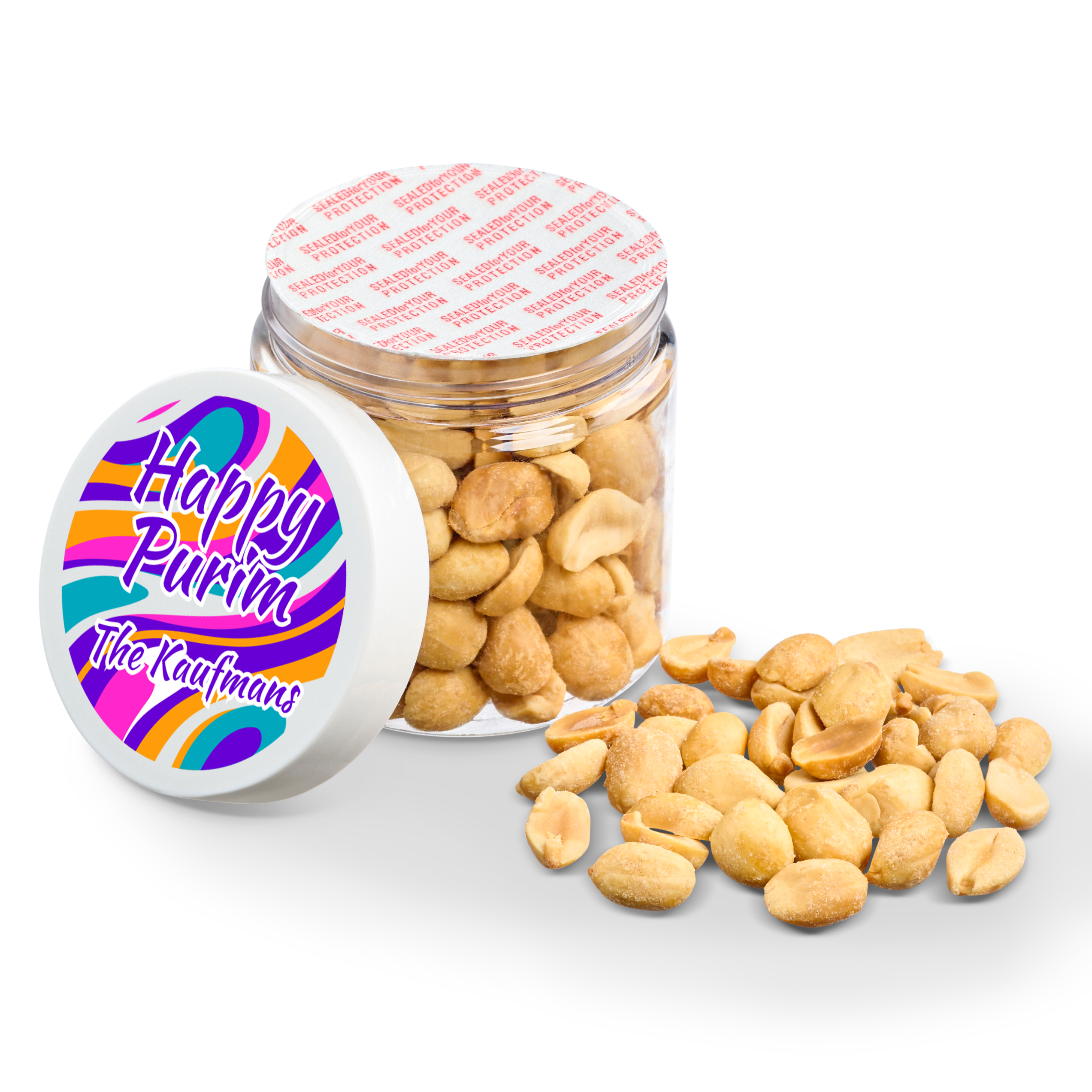 4 oz Jar Roasted Salted Peanuts
