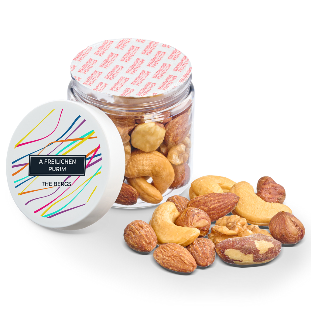 4 oz Jar of Roasted Salted Mixed Nuts