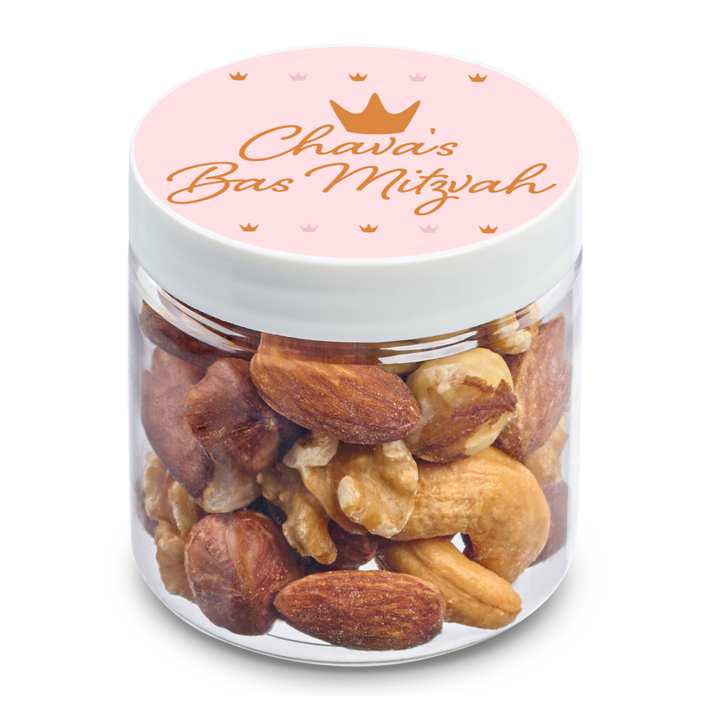 4 oz Jar of Roasted Salted Mixed Nuts