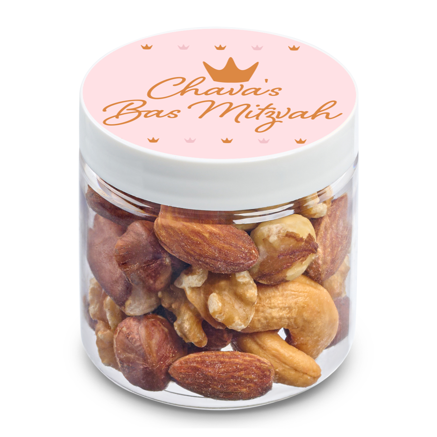 4 oz Jar of Roasted Salted Mixed Nuts