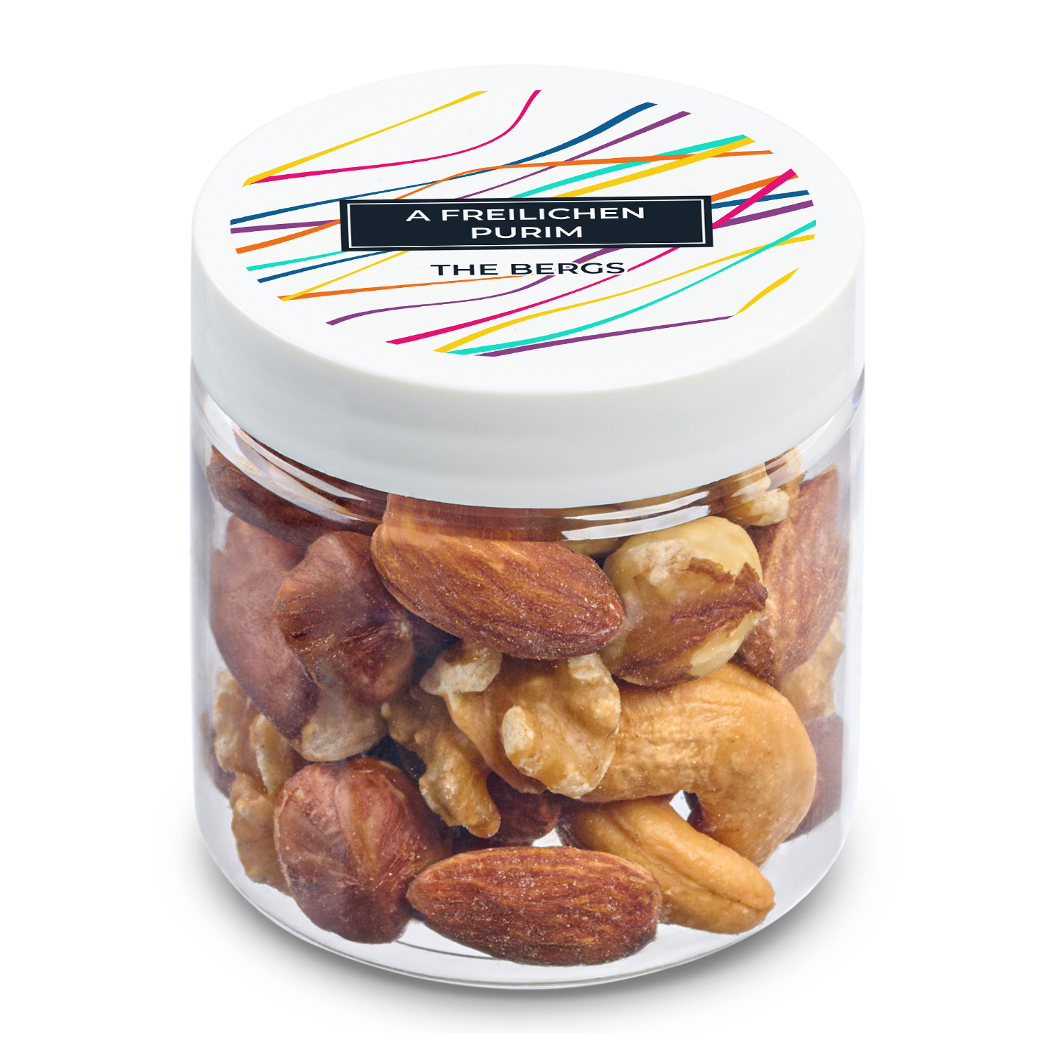 4 oz Jar of Roasted Salted Mixed Nuts