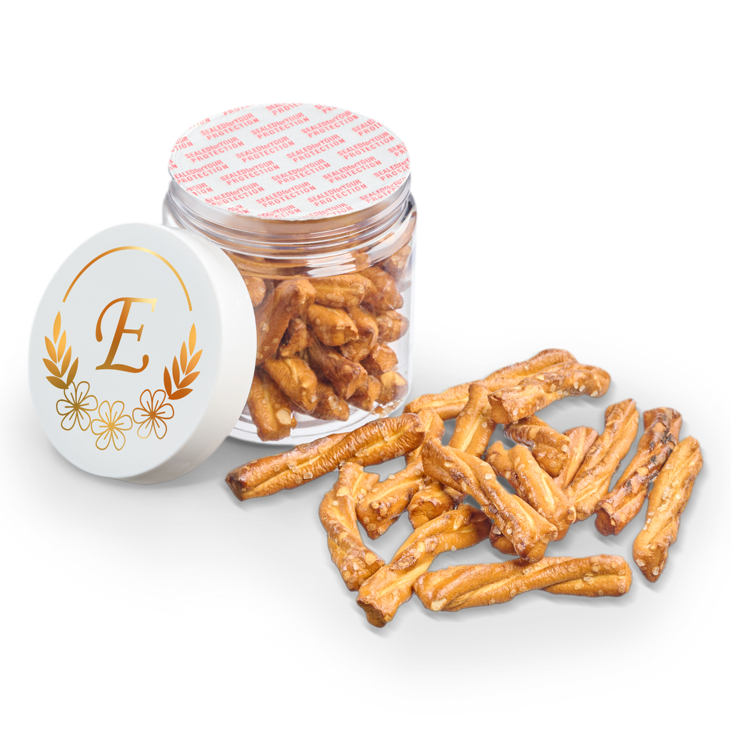 4 oz Jar of Pretzel Sticks