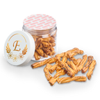 4 oz Jar of Pretzel Sticks