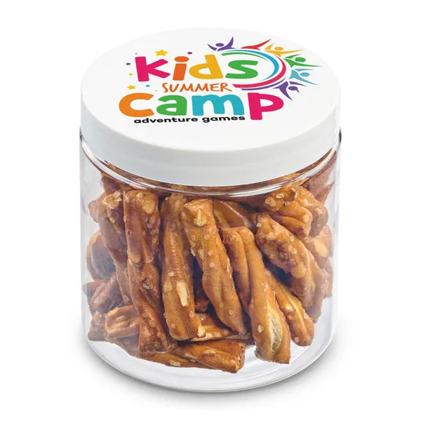 8 oz Jar of Pretzel Sticks