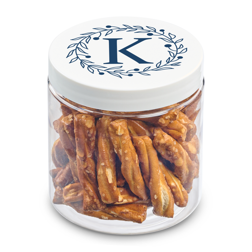 8 oz Jar of Pretzel Sticks