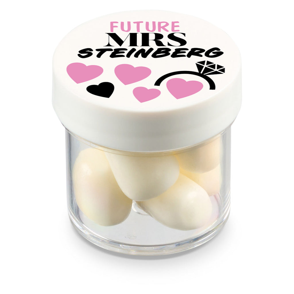1 oz Jar of Mini Candy Covered Marshmallows