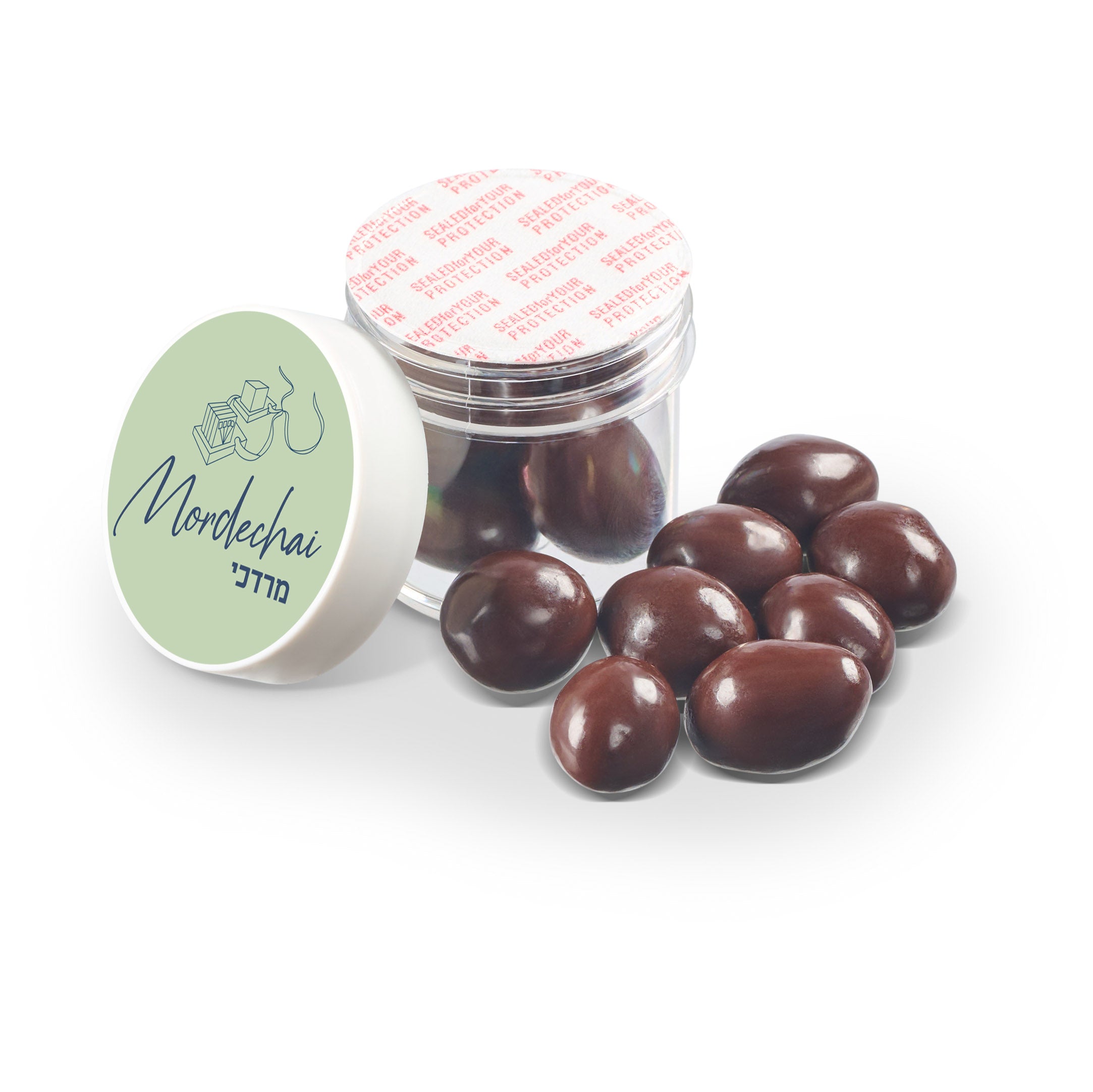 1 oz Jar of Chocolate Covered Crushed Cookies