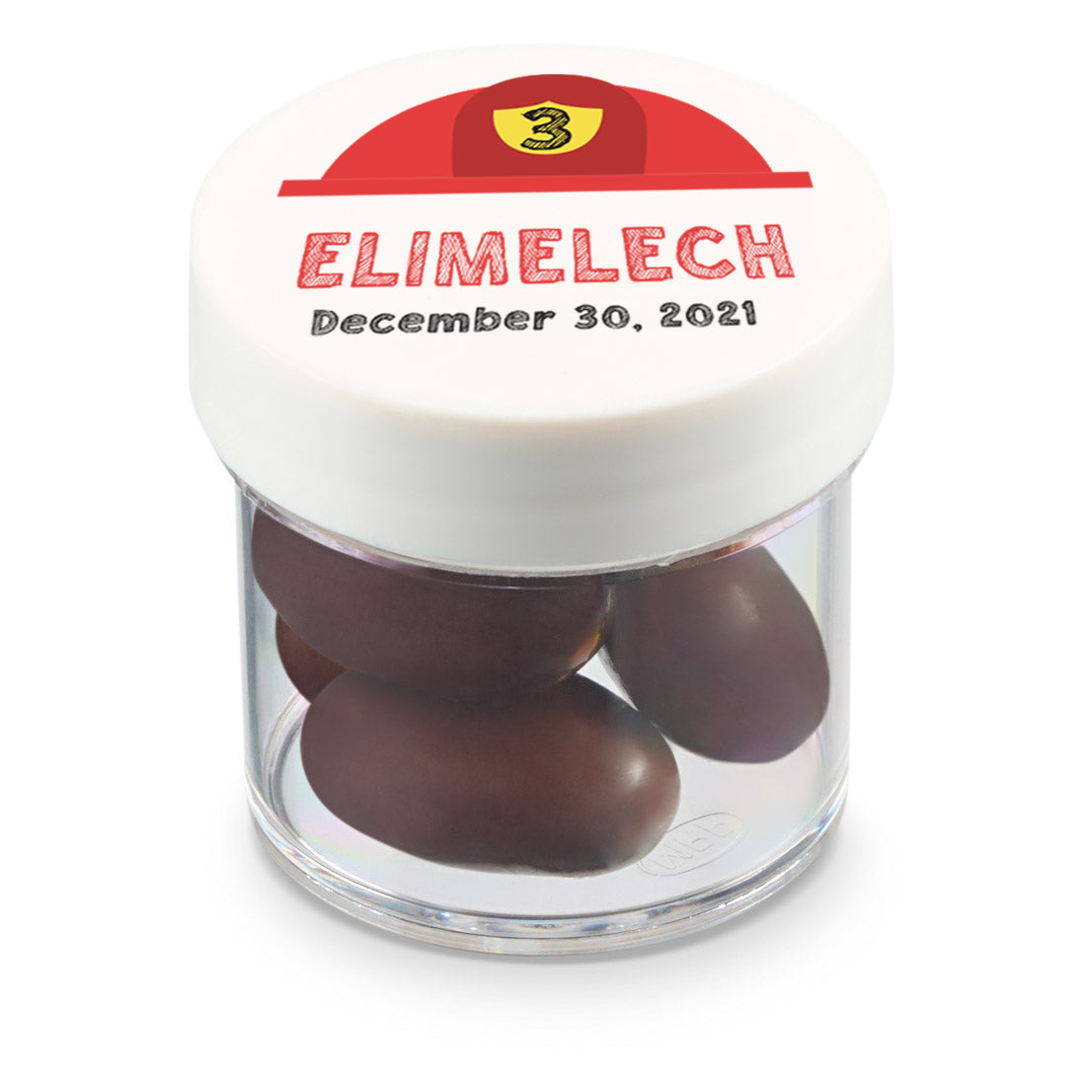 1 oz. Jar of Chocolate Covered Peanuts