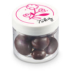 2 oz  Jar of Chocolate Covered Round Pretzels