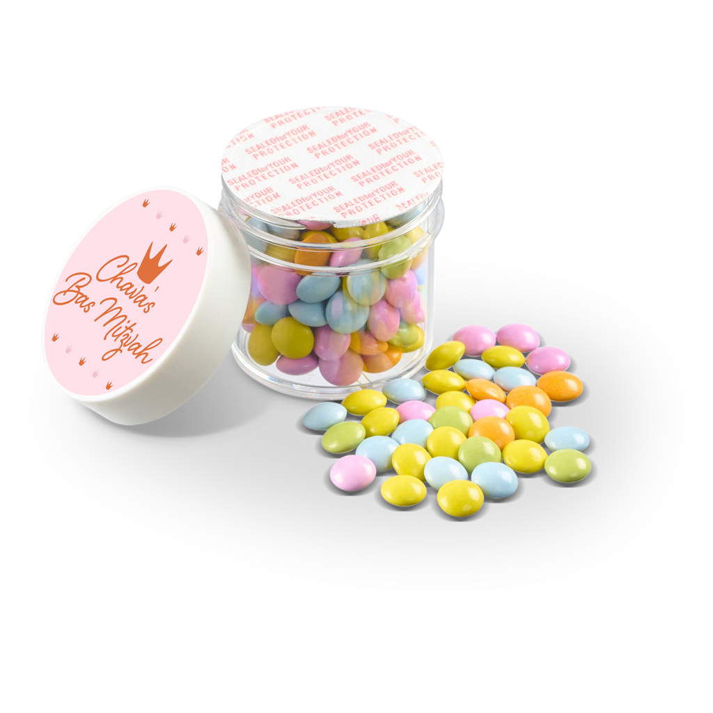 1 oz Jar of Mini Chocolate Lentils